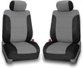 Custom Fit Pickup Truck Neoprene Front Seat Covers Gray Black A3305