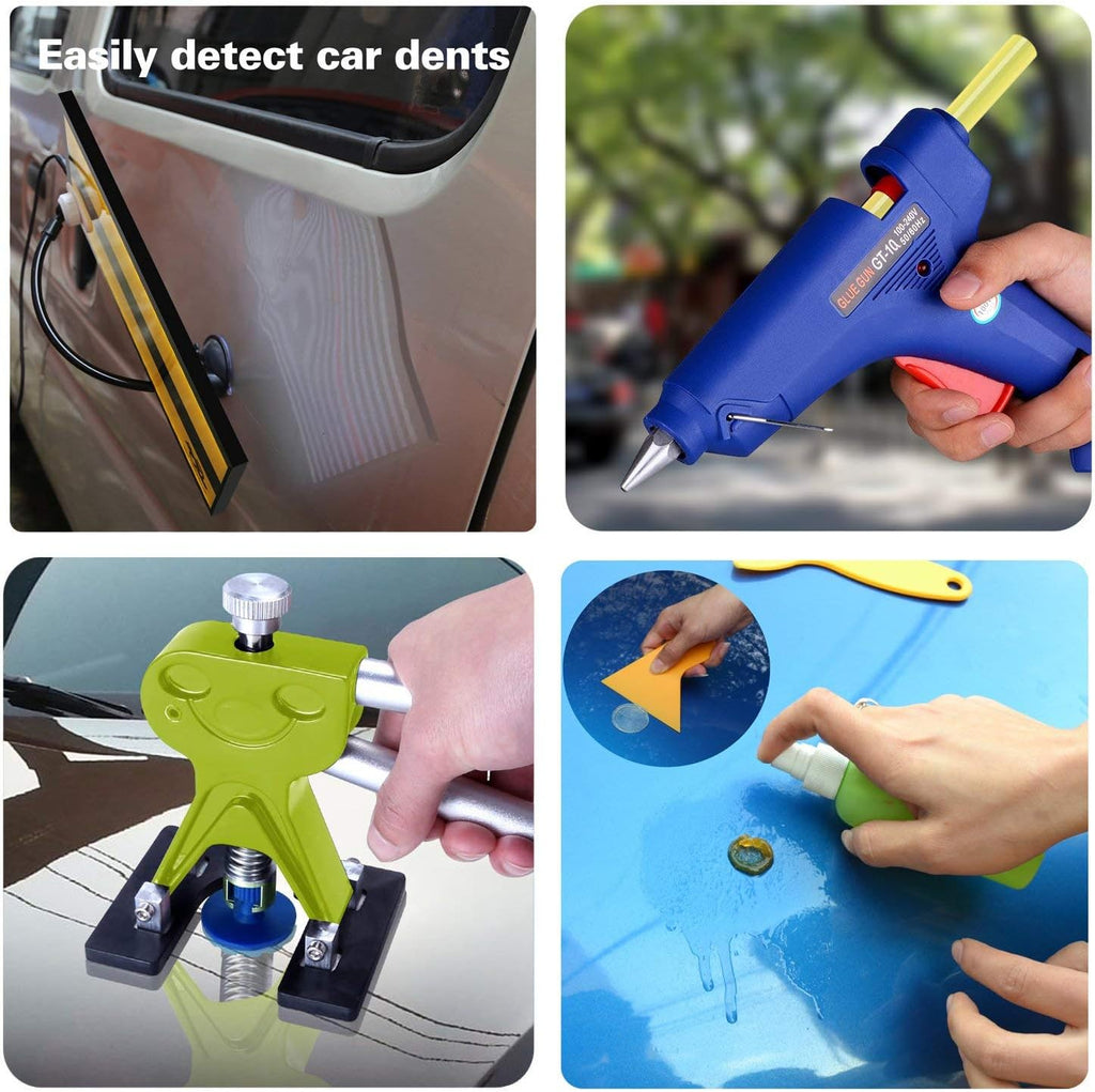 Paintless Dent Removal Tools Auto Dent Repair Kit Puller Sets O13541