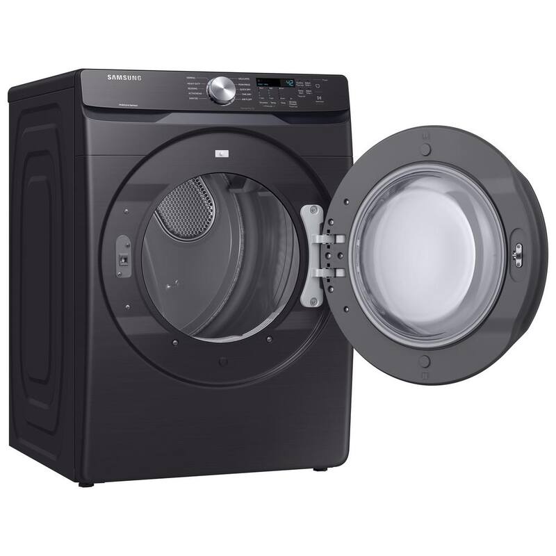 7.5 cu. ft. Stackable Vented Electric Dryer with Sensor Dry in Brushed Black X6361
