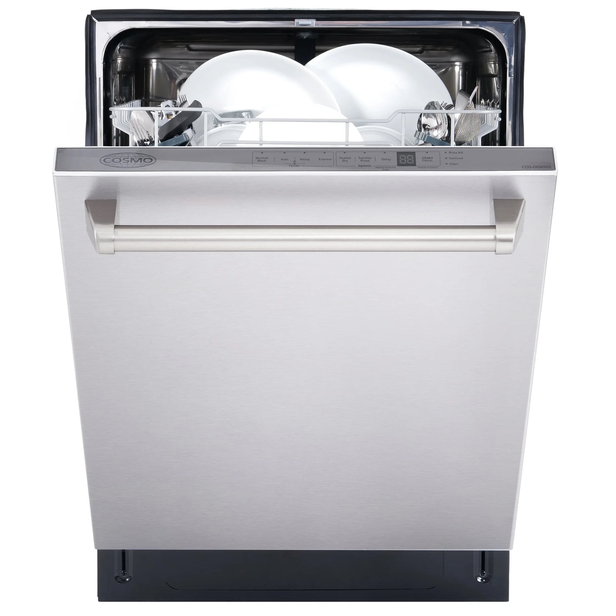 5 Piece Kitchen Appliance Package with Gas Range Range Hood Dishwasher French Door Refrigerator Wine Refrigerator I645