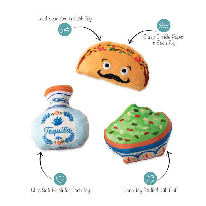 Taco Tuesday Dog Toy Set S638202