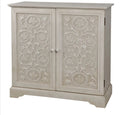 White 2 Door Wood Cabinet S1323