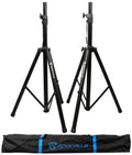 Black Tripod DJ PA Speaker Stands with Carrying Case G125151