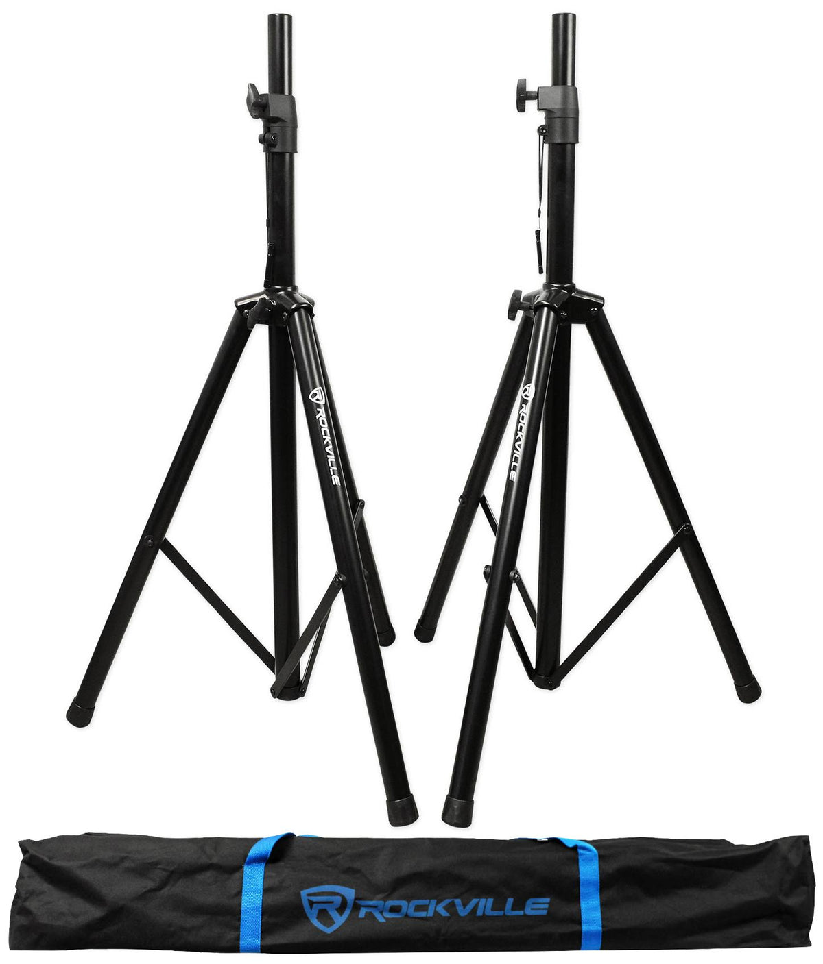 Black Tripod DJ PA Speaker Stands with Carrying Case G125151