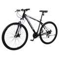 29in 21 Speed High Carbon Steel Mountain Bike Black D7301