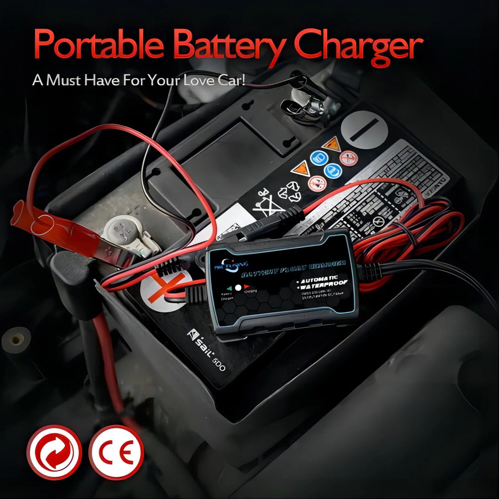 12V Automatic Battery Trickle Charger Maintainer M292198