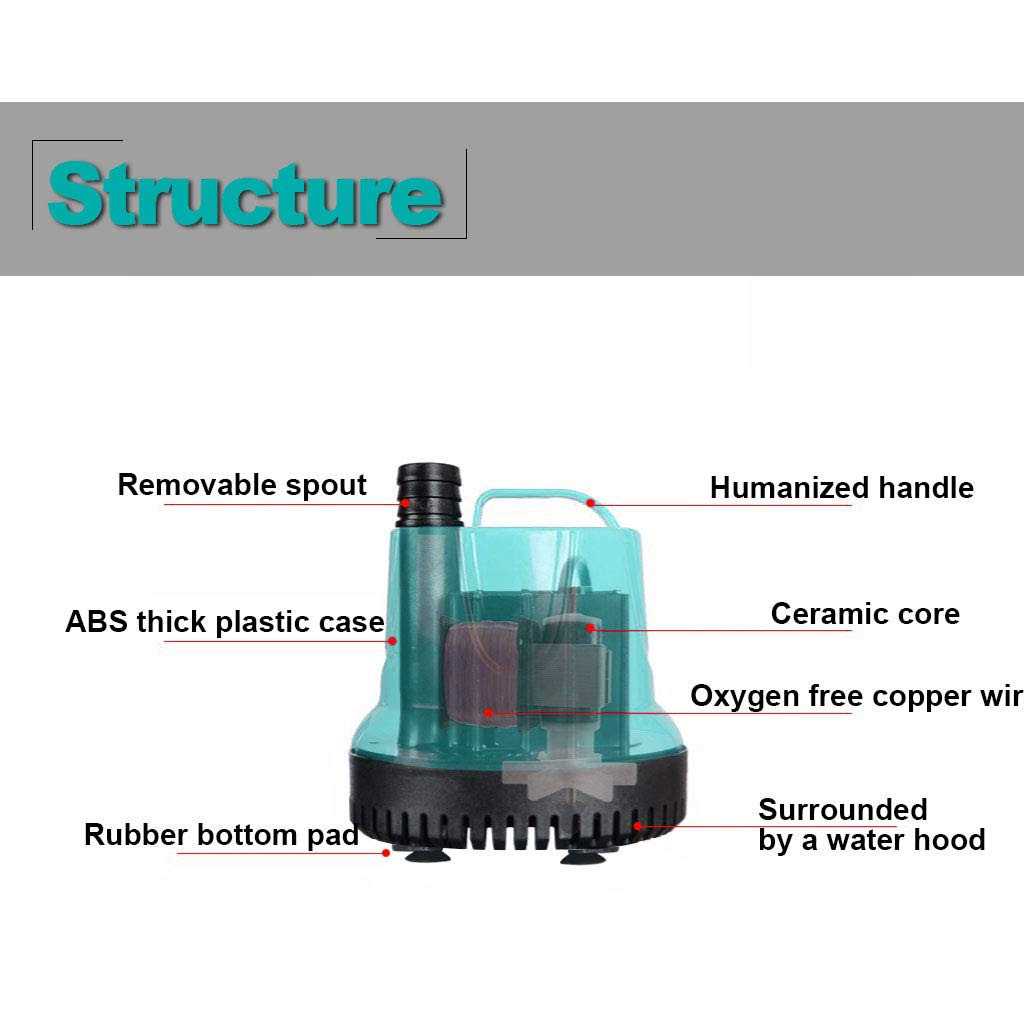 Submersible Water Pump with Handle S466