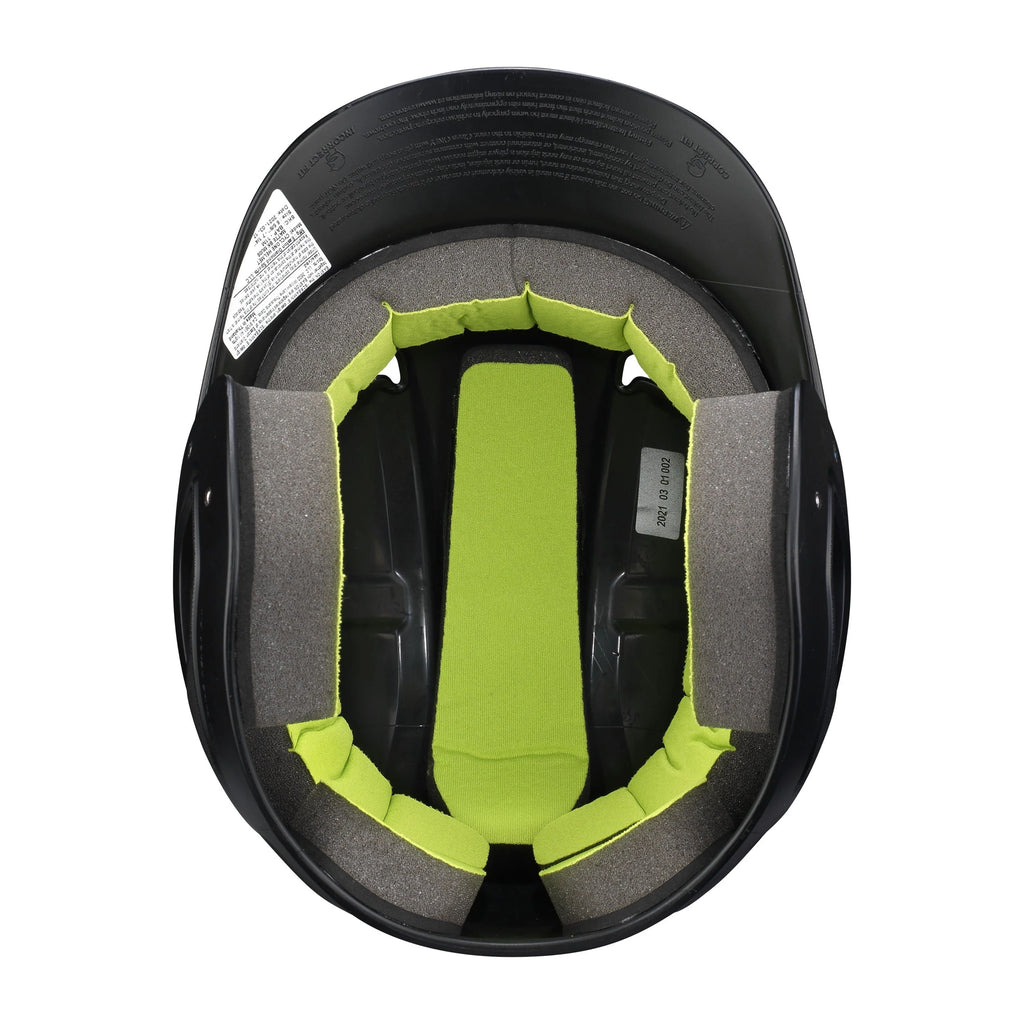 Matte Black Baseball Batters Helmet D32105
