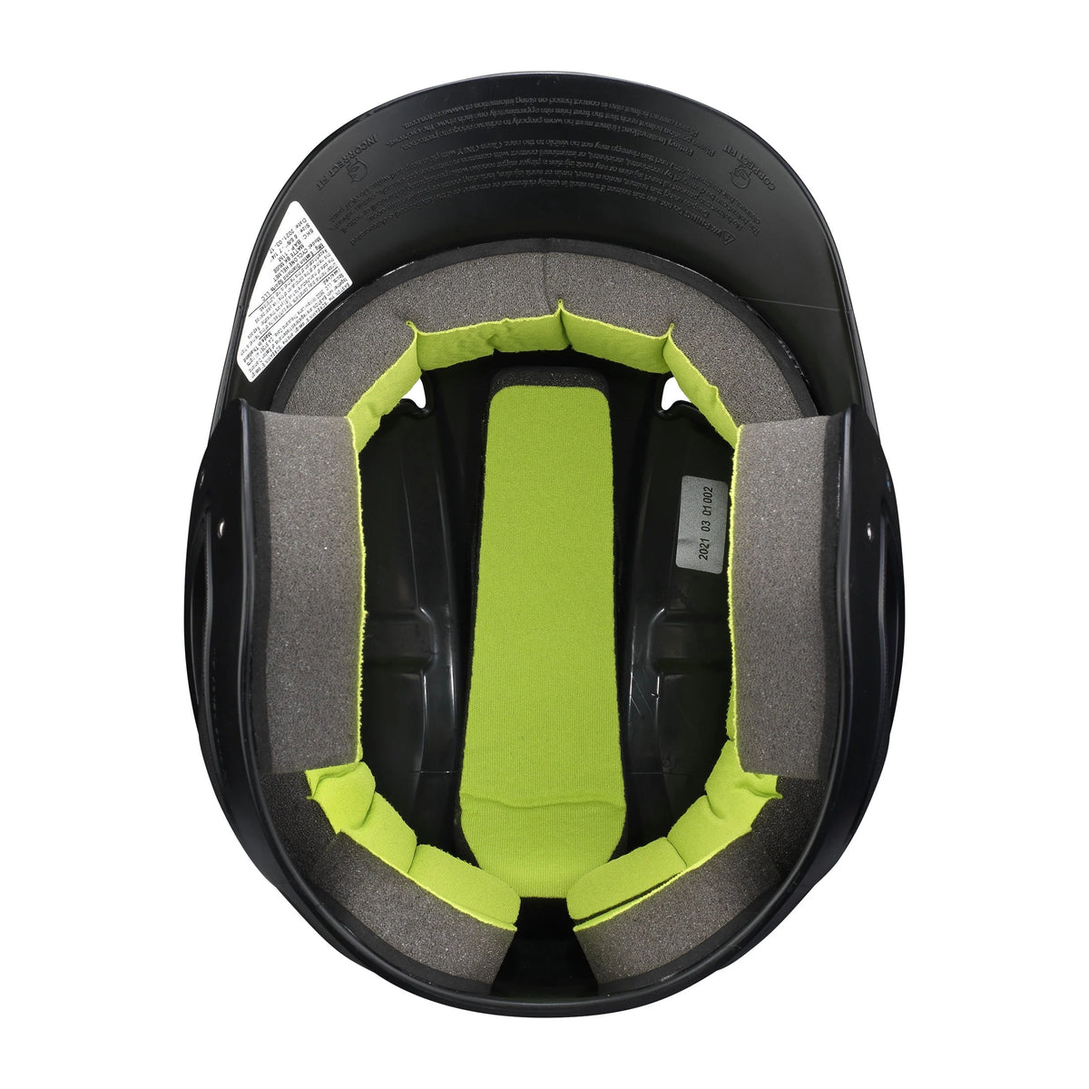 Matte Black Baseball Batters Helmet D32105