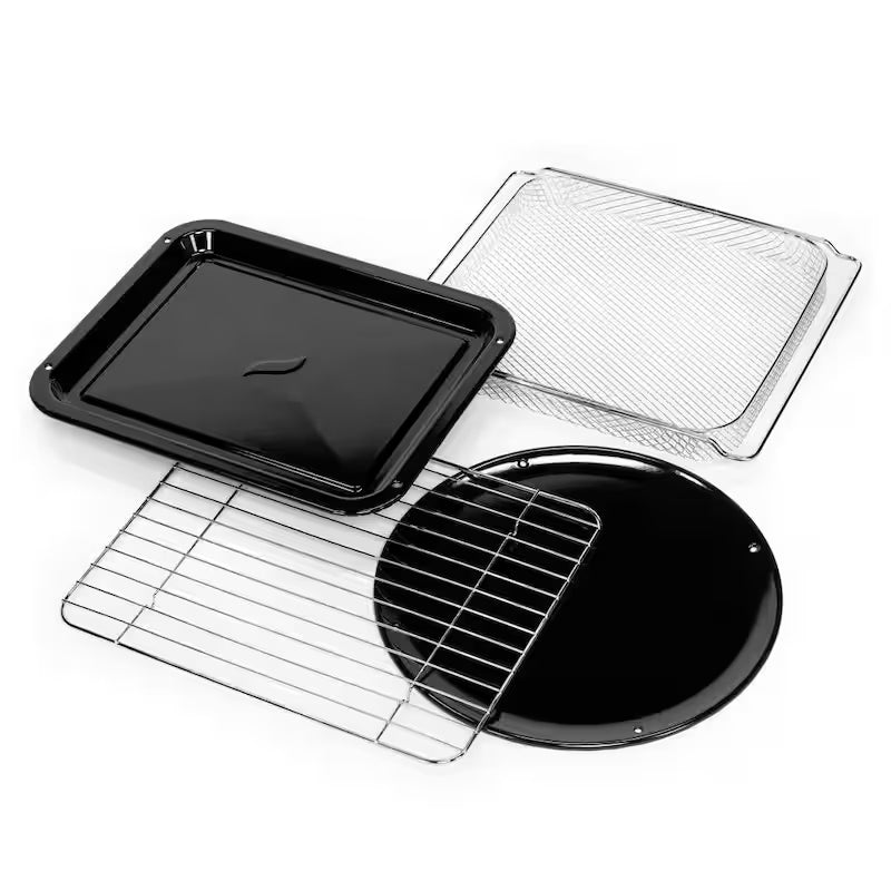 Matte Black 1,800 W Toaster Oven with 14 Modes B467418