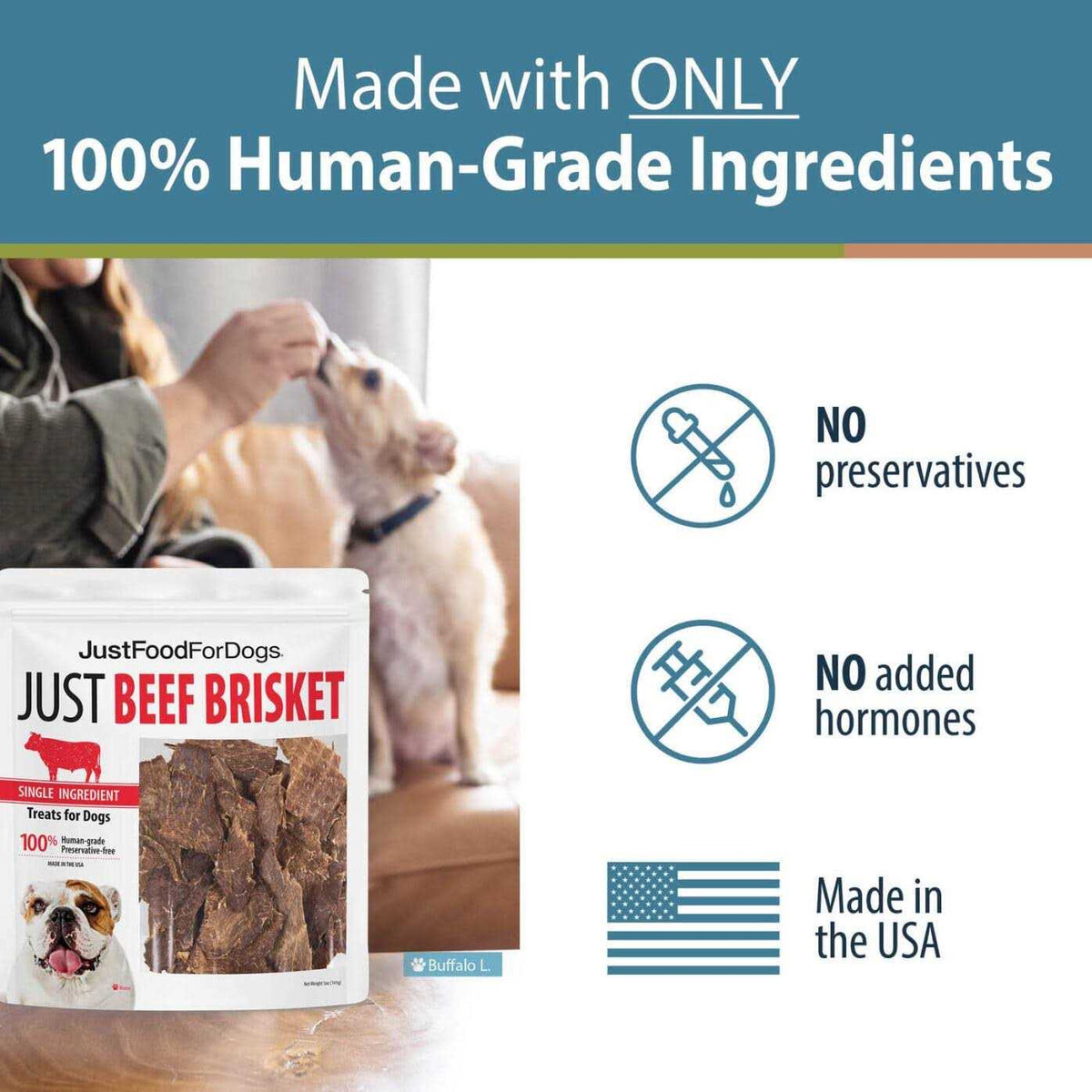 Beef Brisket Dog Treats U6110