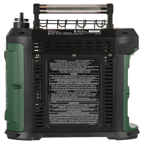 10000 BTU Propane Portable Radiant Heater S1812
