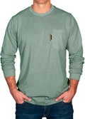 Flame Resistant Long Sleeve T-Shirt with Pocket C75074