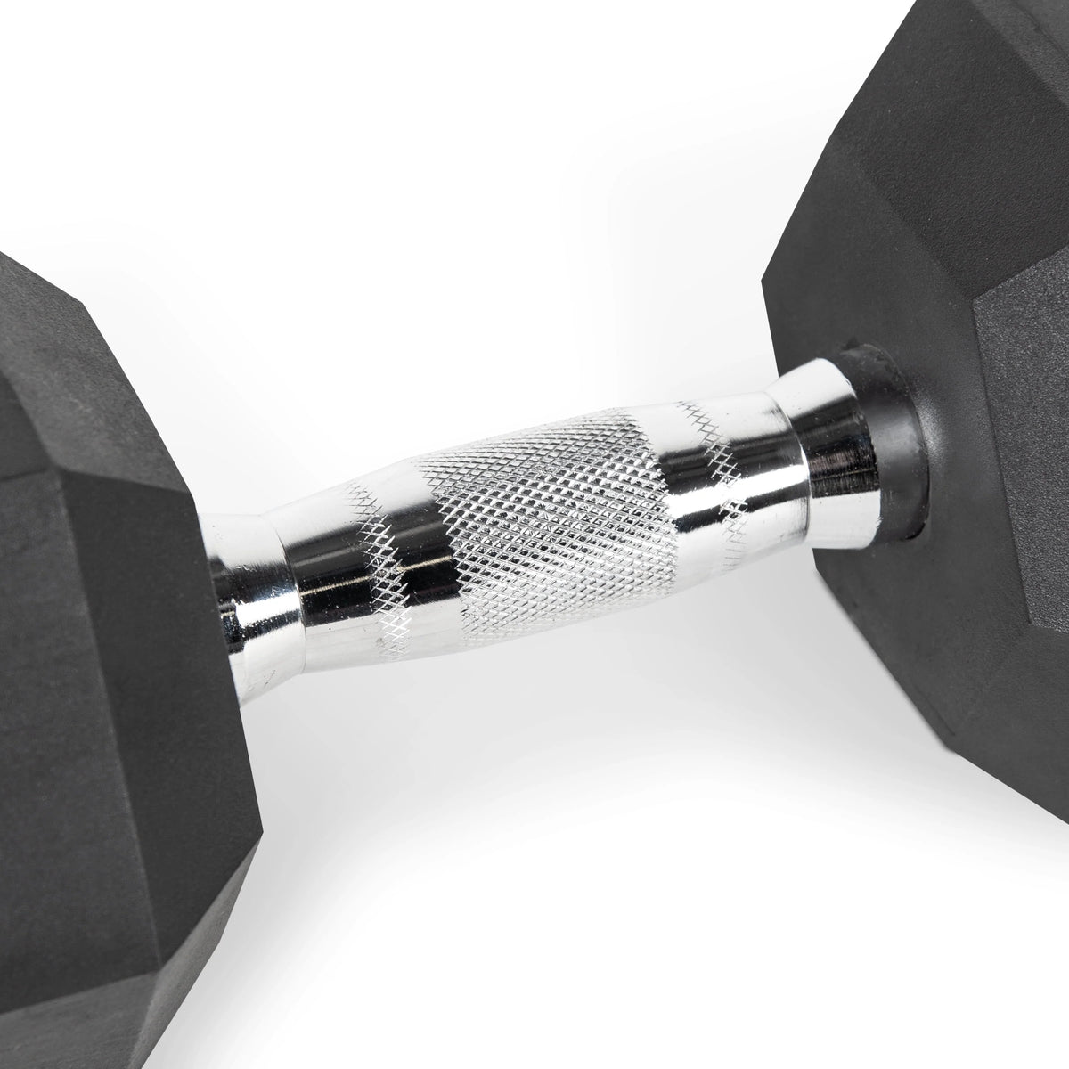 50 lb Rubber Hex Dumbbell Weight Set T134
