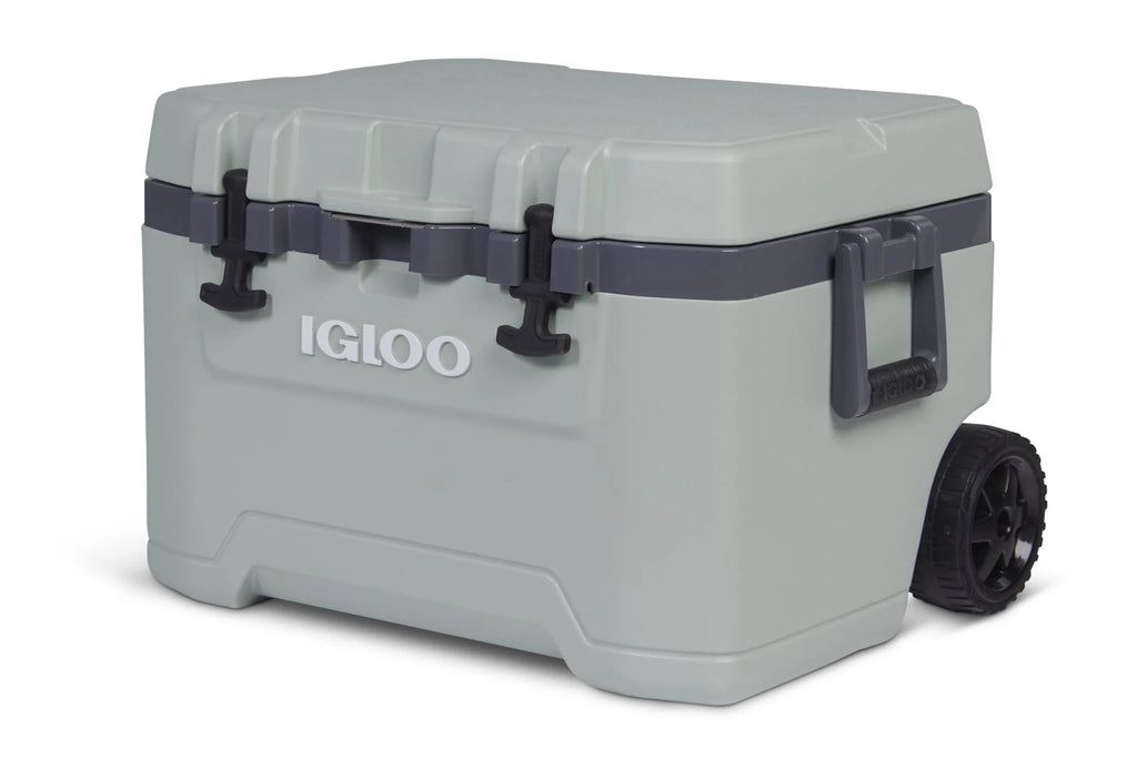 52 QT Wheeled Ice Chest Cooler D9427