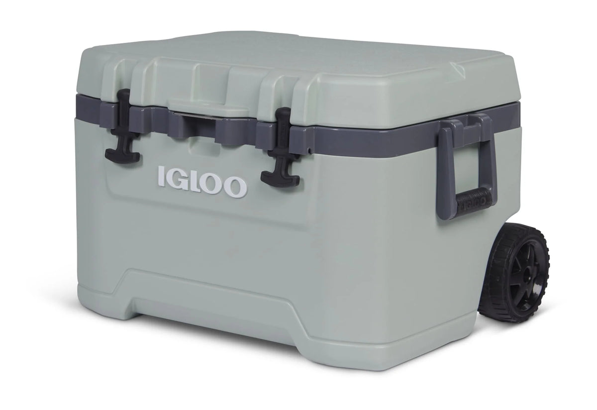 52 QT Wheeled Ice Chest Cooler D9427
