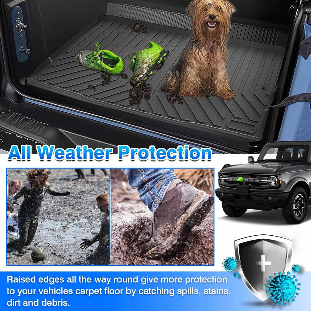 All Weather TPE Cargo Liner Trunk Mat B153