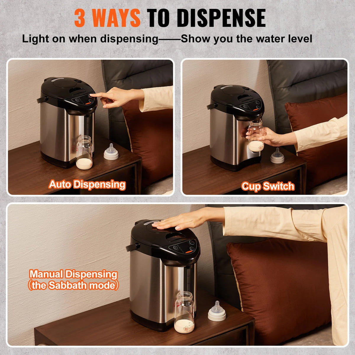 Instant Hot Water Dispenser 3L Electric Countertop Water Dispenser G798