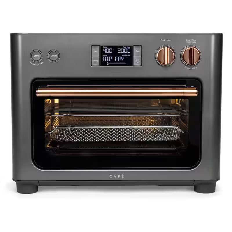 Matte Black 1,800 W Toaster Oven with 14 Modes B467418