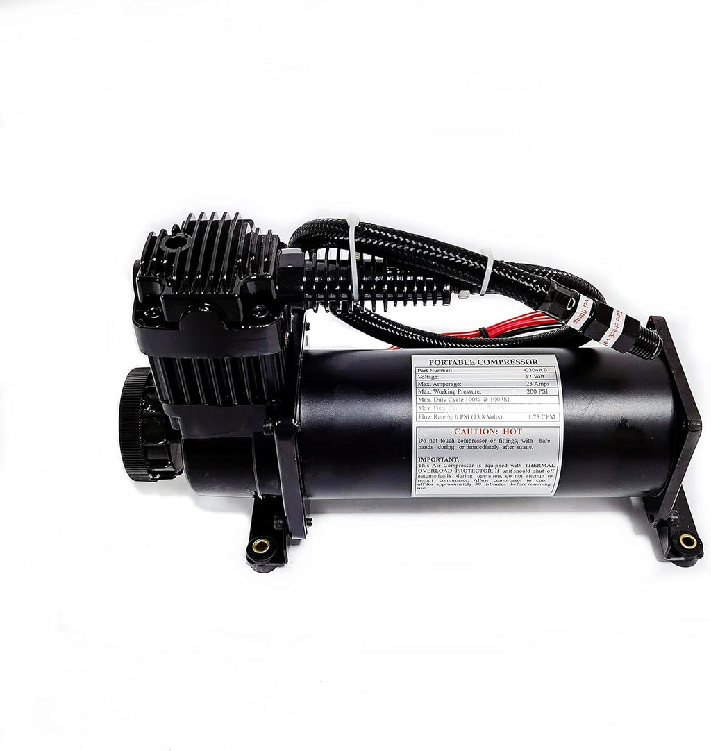 Heavy Duty Air Horn Compressor 200psi 12V Universal Replacement V589