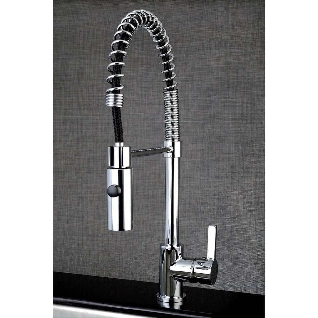 Single Handle Pull Down Kitchen Faucet Naples Bronze O500