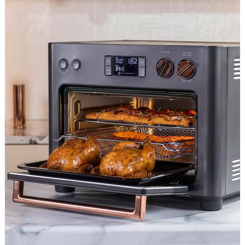 Matte Black 1,800 W Toaster Oven with 14 Modes B467418