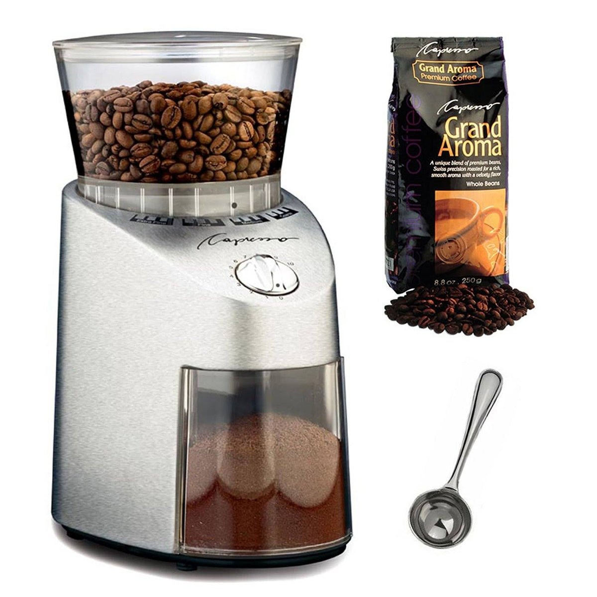 Stainless Steel Conical Burr Grinder T471325