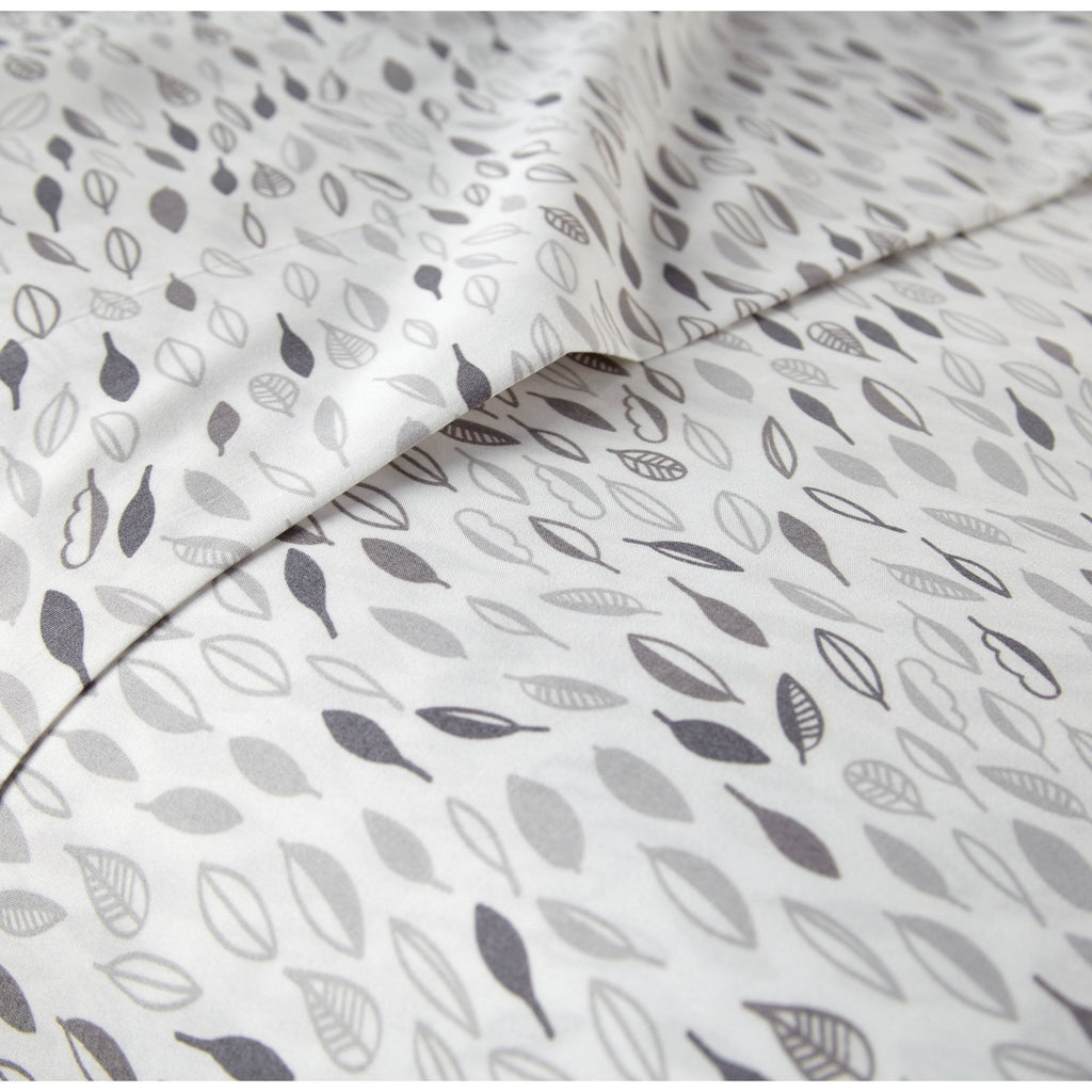 Blue 4-Piece Printed Bed Sheet Set G418842