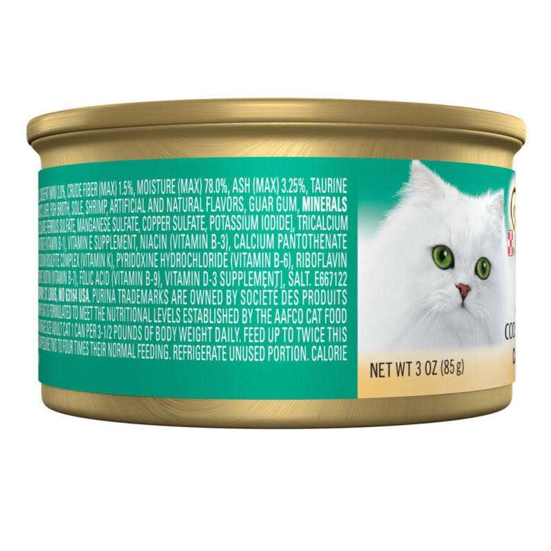 Cod Sole & Shrimp Pate Wet Cat Food J60355