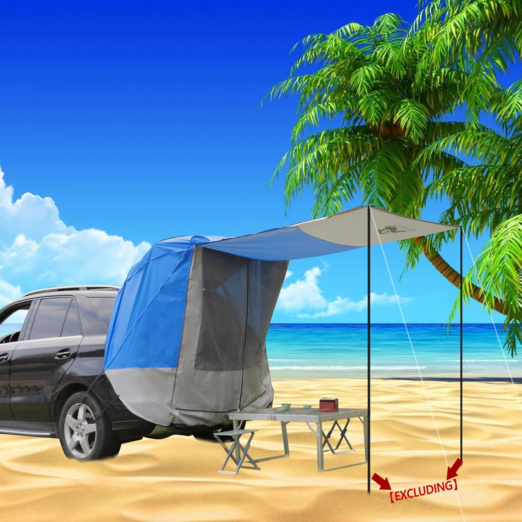 Car Awning SUV Shade Tent with Waterproof Storage Bag X606939