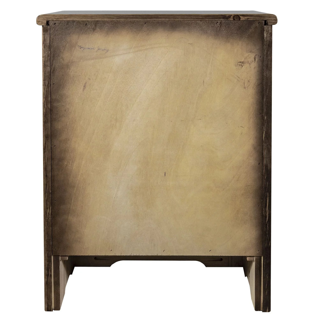 Accent Cabinet with Laser Engraved Moose Design G423