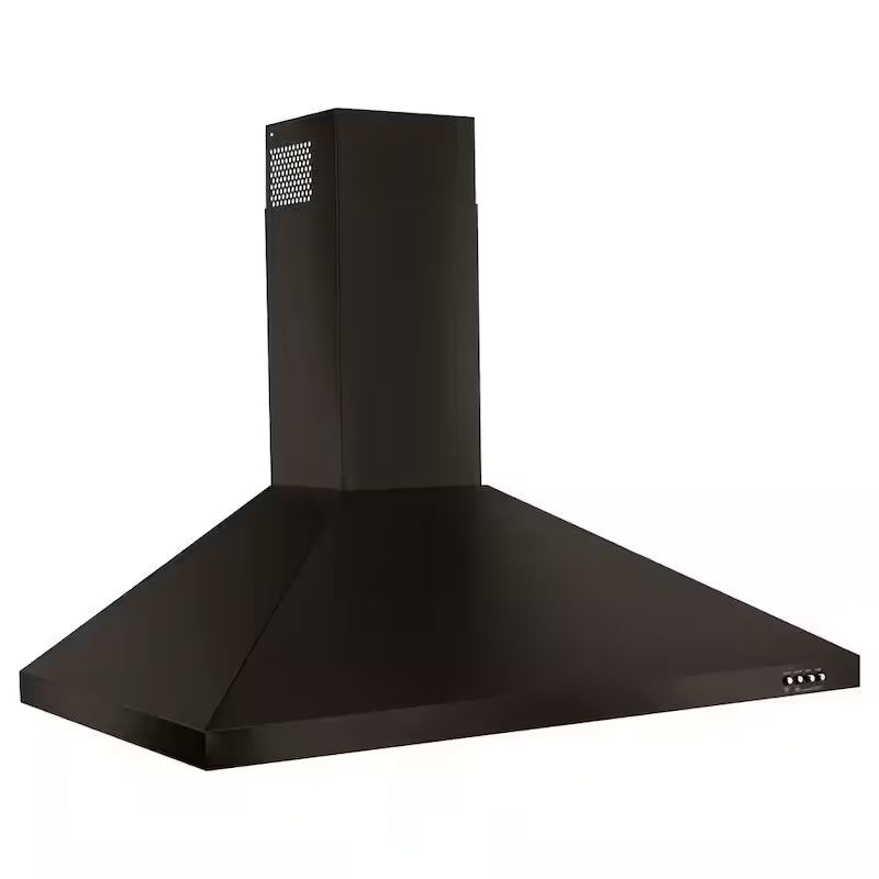 Black Stainless Wall Mount Range Hood E3744