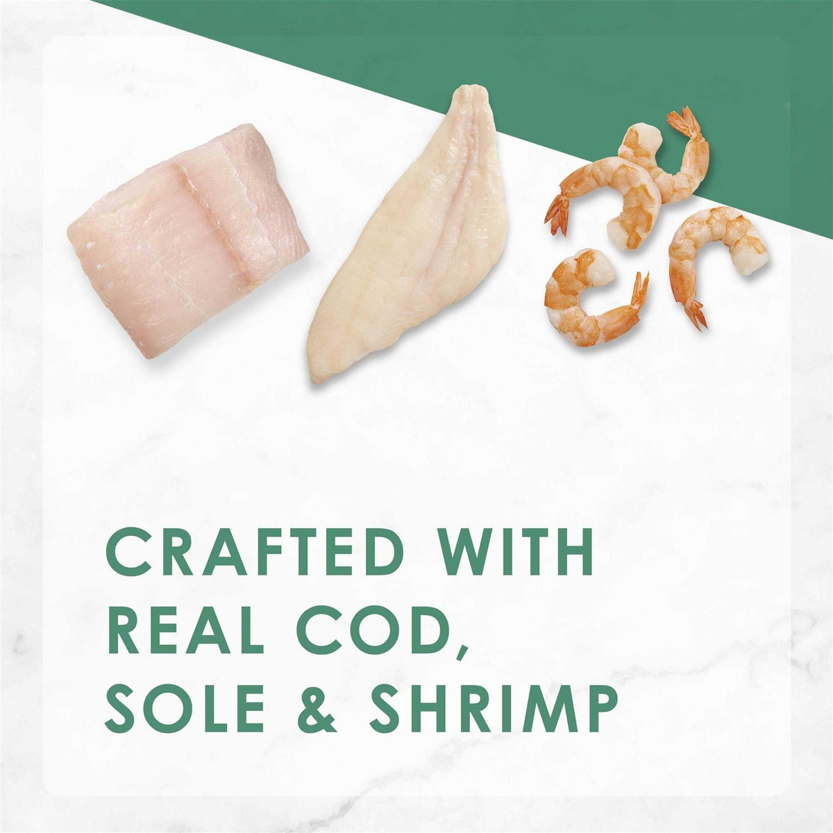 Cod Sole & Shrimp Pate Wet Cat Food J60355