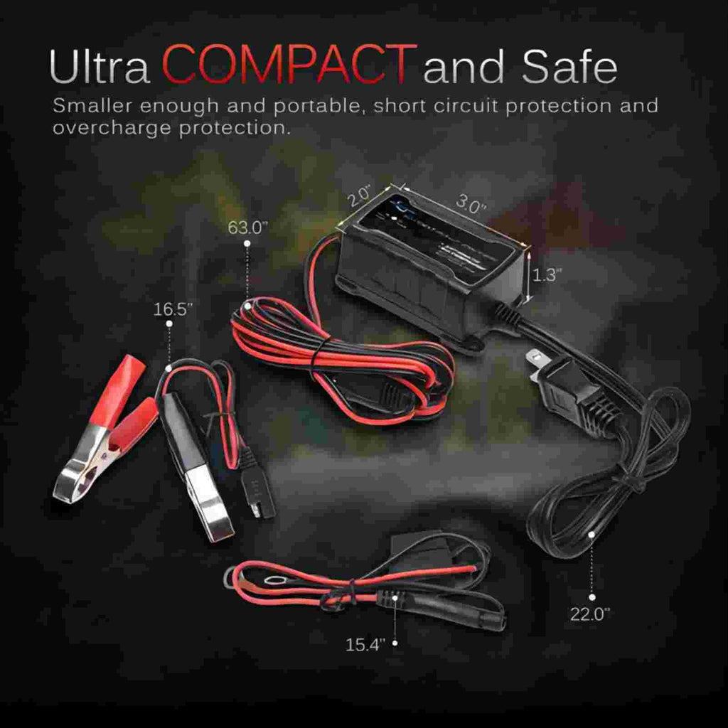 12V Automatic Battery Trickle Charger Maintainer M292198