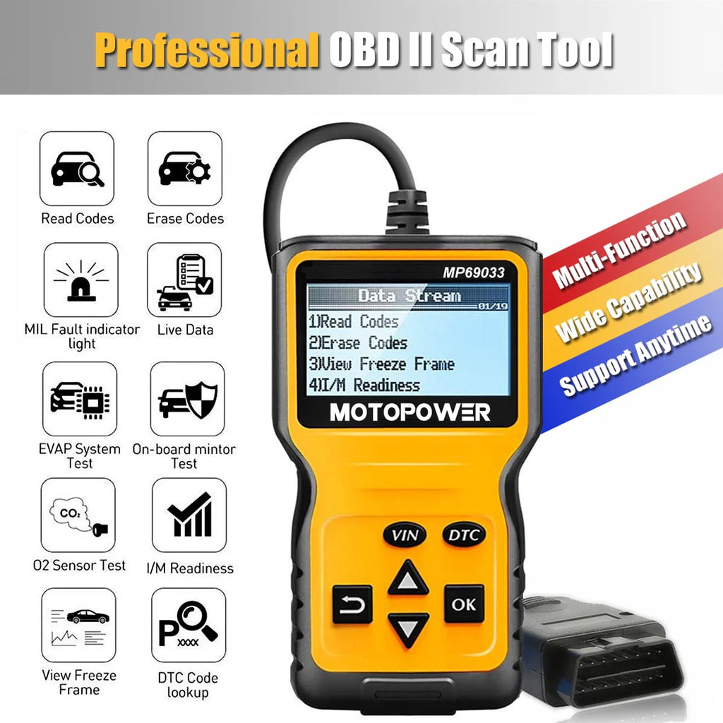 OBD2 Scanner Car Diagnostic Scan Tool S717