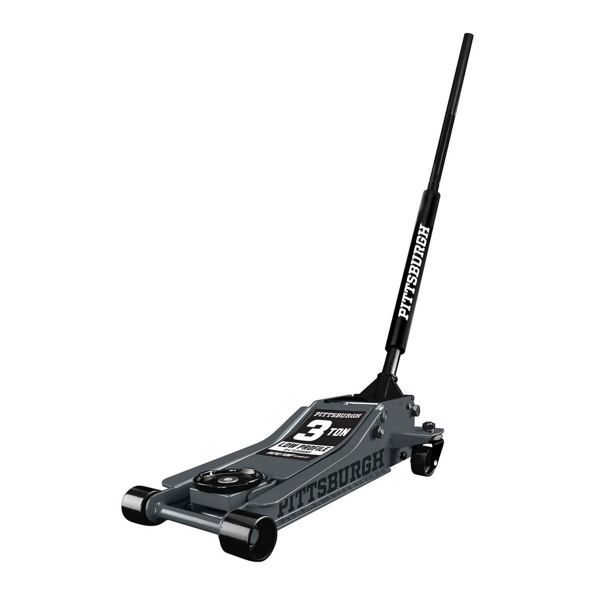 3 Ton Low-Profile Floor Jack with Rapid Pump, Slate Gray J4907