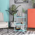 Mint Metal Rolling Cart S351495