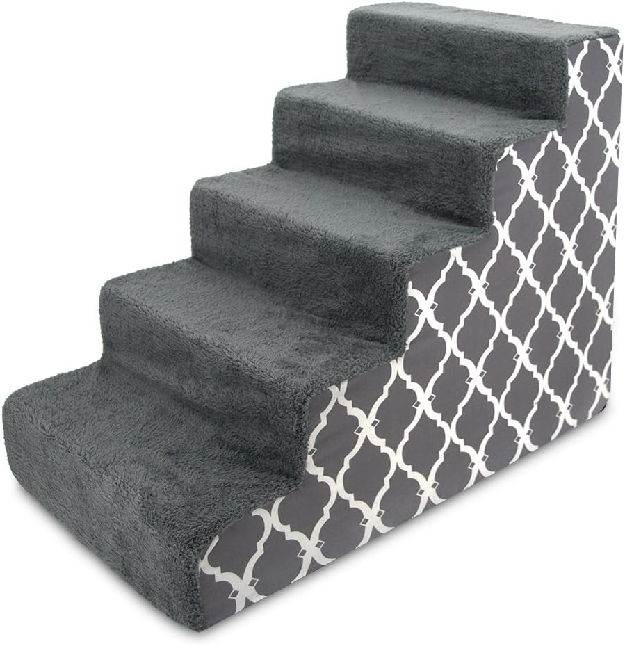 CertiPUR-US Certified Foam 3-Step Pet Steps and Stairs X45375