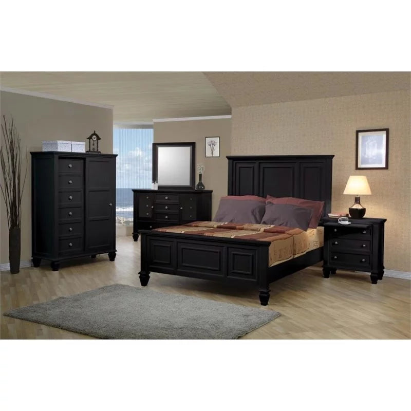 Bedroom Set with High Headboard I614321