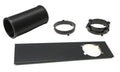 Black Window Air Conditioner Exhaust Kit O998