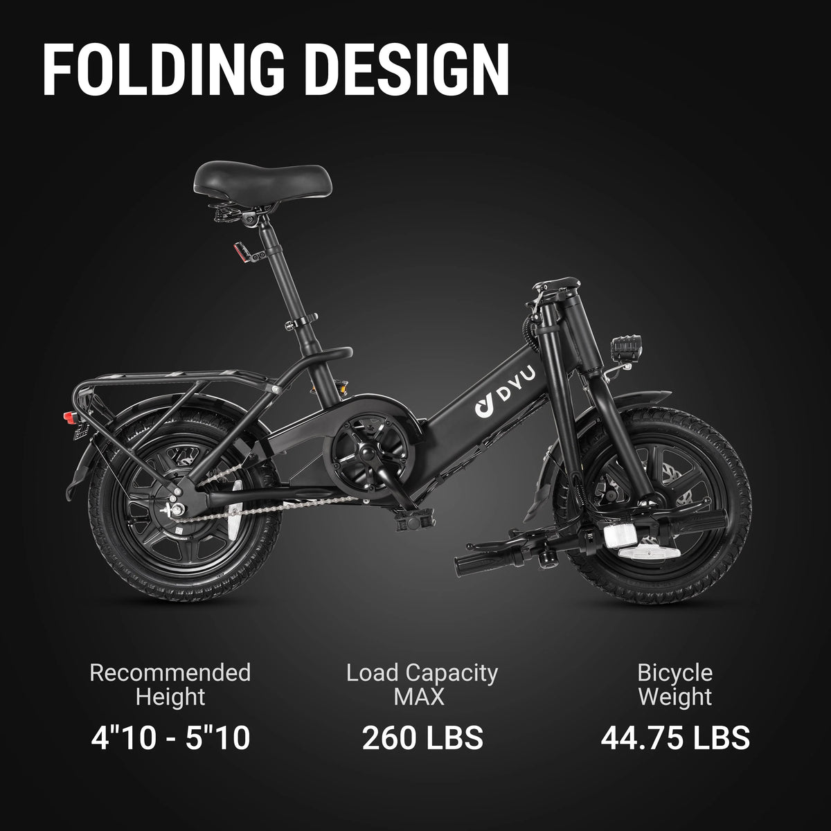 14 Folding Electric Bike 350W 36V 7.5AH P7103