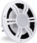 6.5” Slim Marine Subwoofer - 150W 4 Ohm Waterproof Component Speaker System (White) G1729