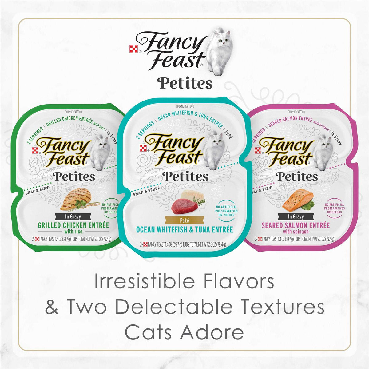 Ocean Whitefish Entree in Gravy Wet Cat Food C2380