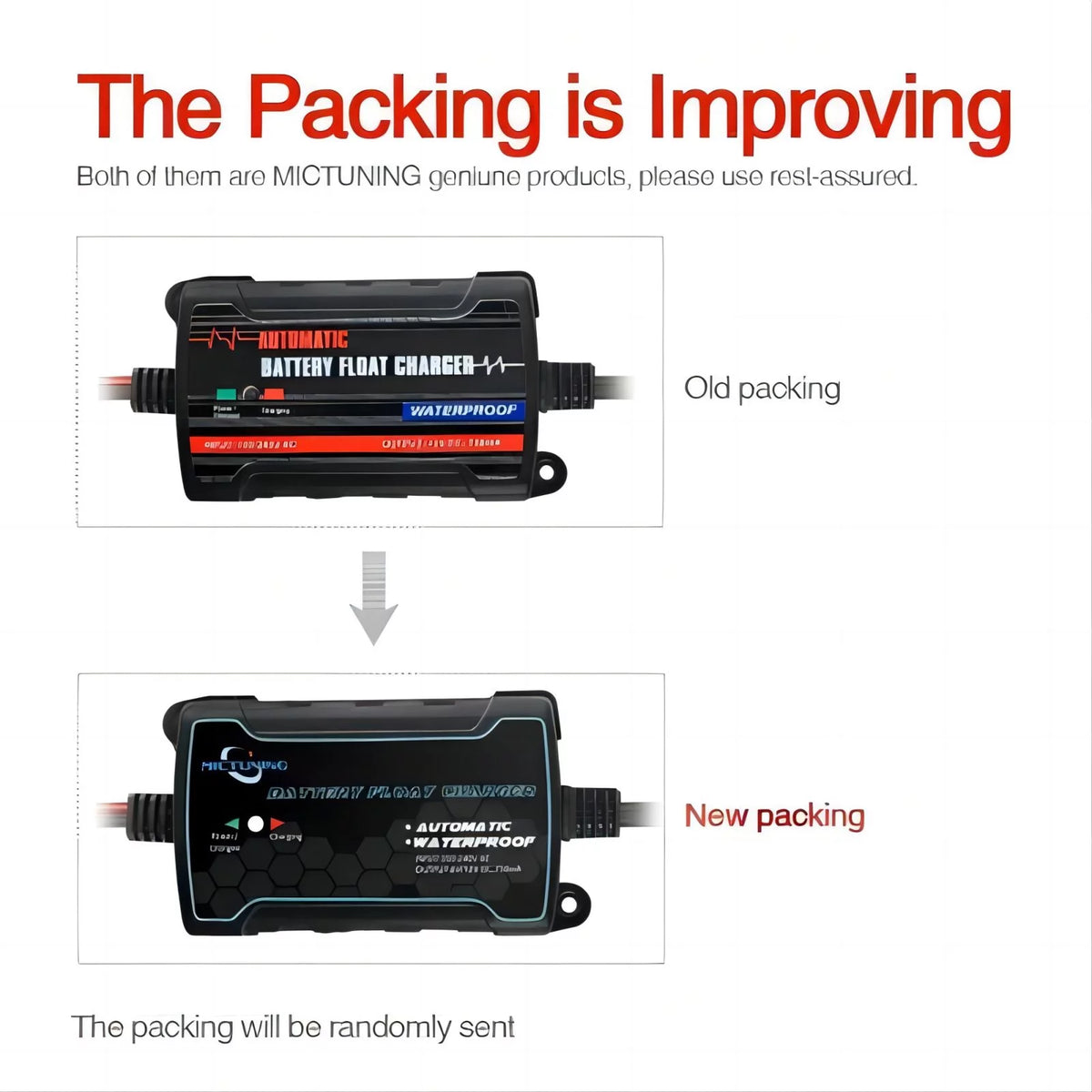 12V Automatic Battery Trickle Charger Maintainer M292198