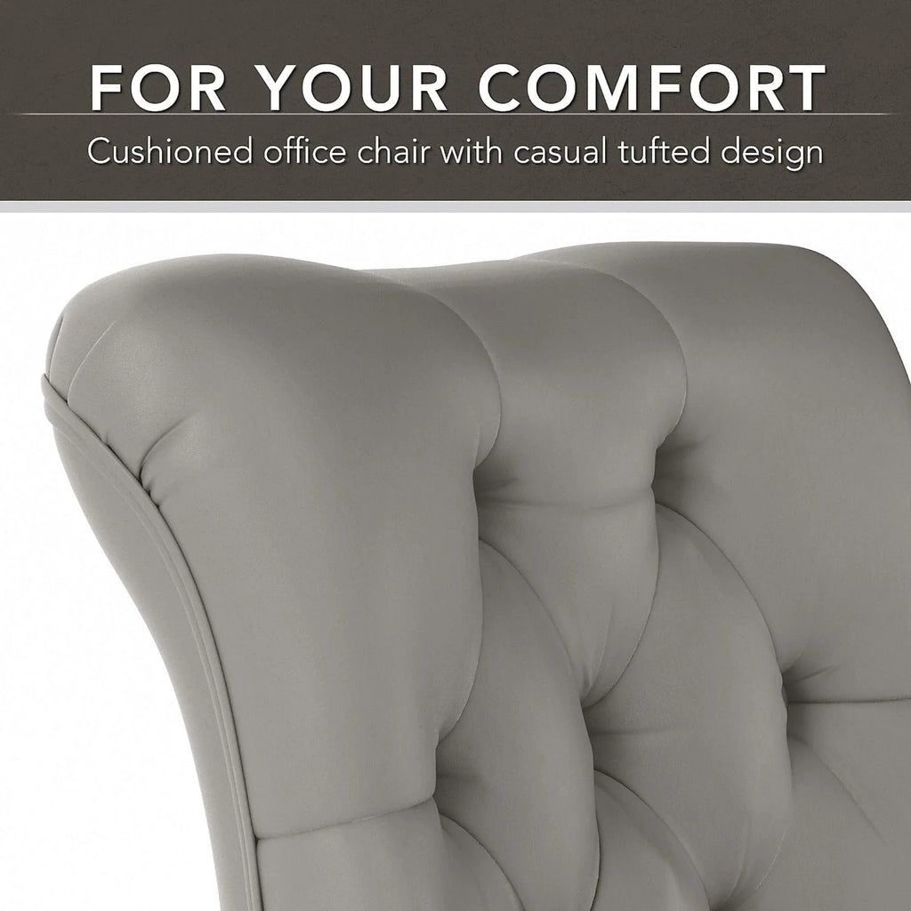 Light Gray Leather Office Chair M17571