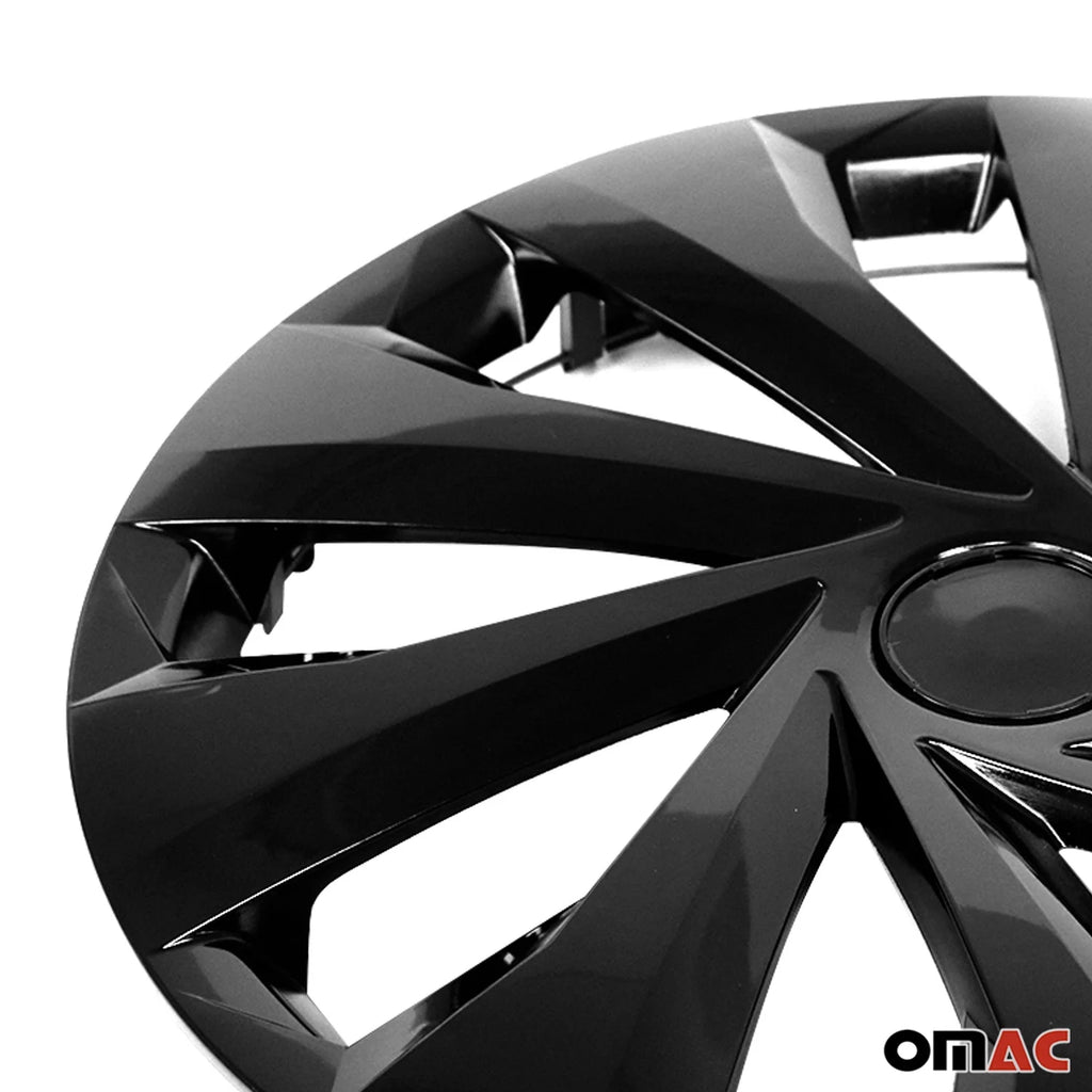 15 Inch Black Wheel Rim Covers Hubcaps X534192