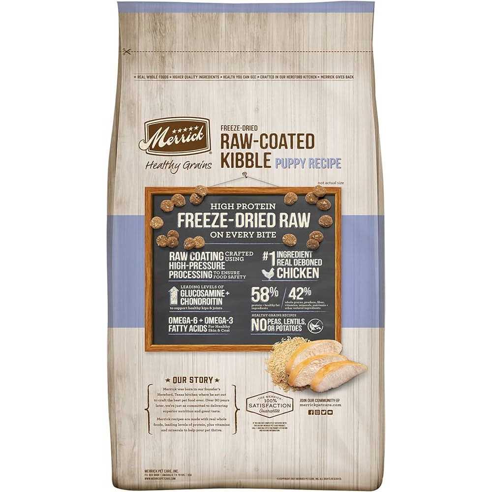 Healthy Grains Freeze Dried Raw Coated Dry Dog Food C465