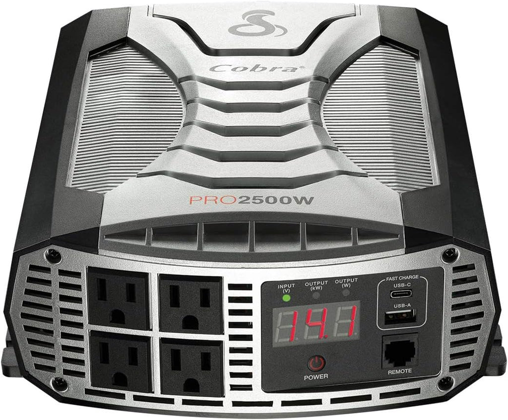 500W Portable Power Inverter with 2 AC Outlets and 2 USB Ports X1021