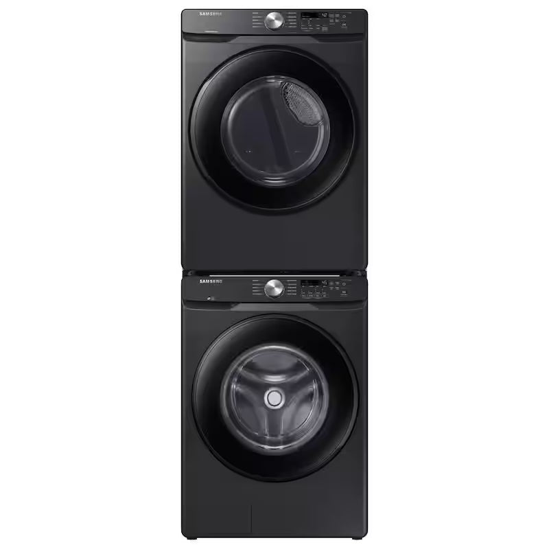 7.5 cu. ft. Stackable Vented Electric Dryer with Sensor Dry in Brushed Black X6361