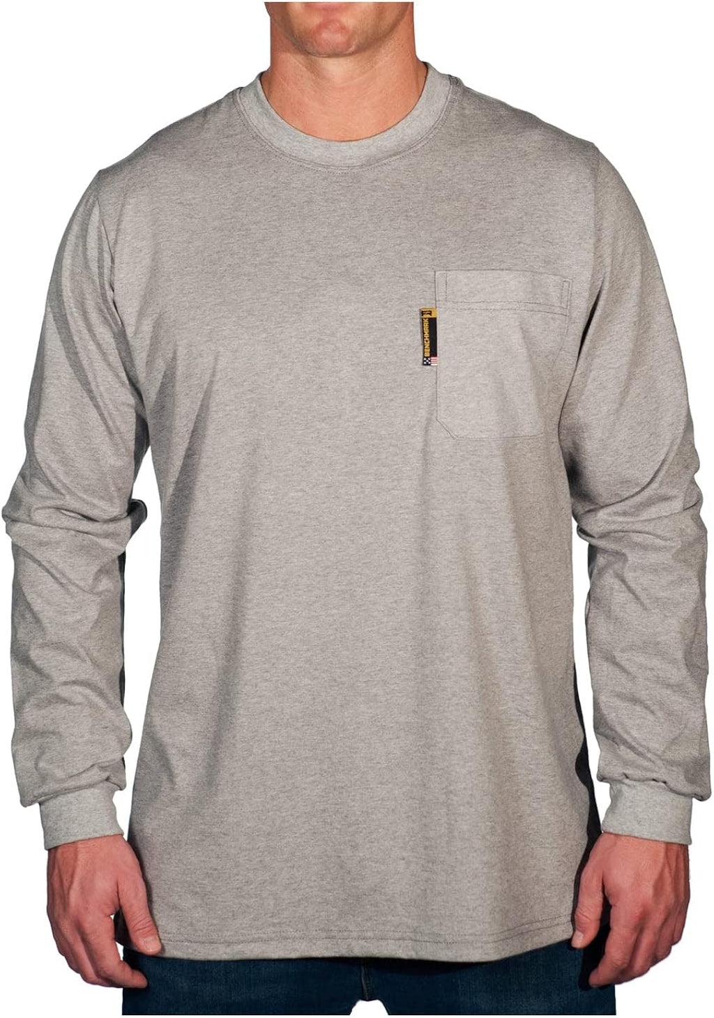 Flame Resistant Long Sleeve T-Shirt with Pocket C75074